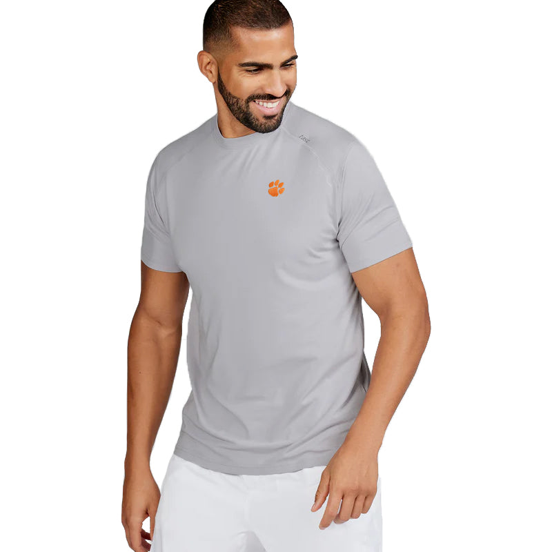 Clemson tasc Carrollton Fitness Tee - SILVER