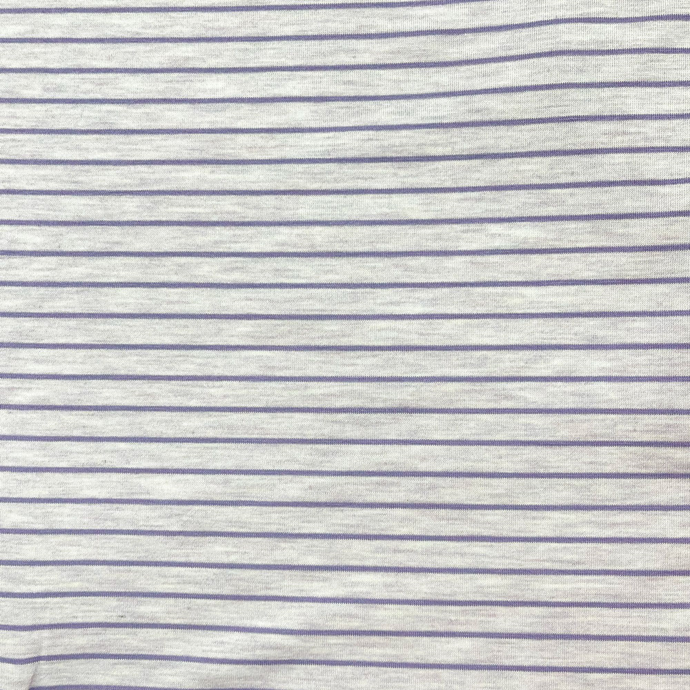 Clemson tasc Cloud Brookline Stripe Polo  - LT PURPLE