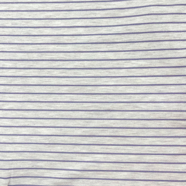 Clemson tasc Cloud Brookline Stripe Polo  - LT PURPLE