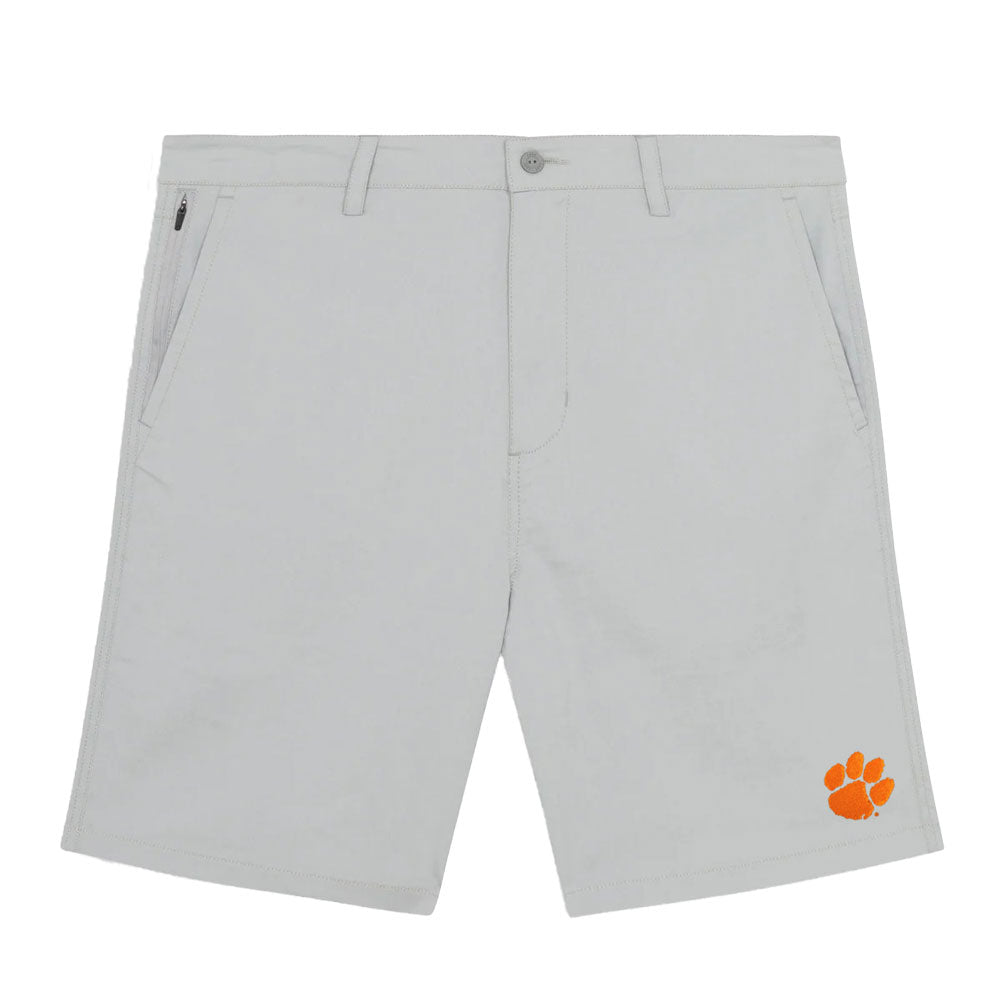 Clemson tasc Motion Performance Shorts - LT GREY