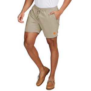 Clemson tasc Weekender Short - KHAKI