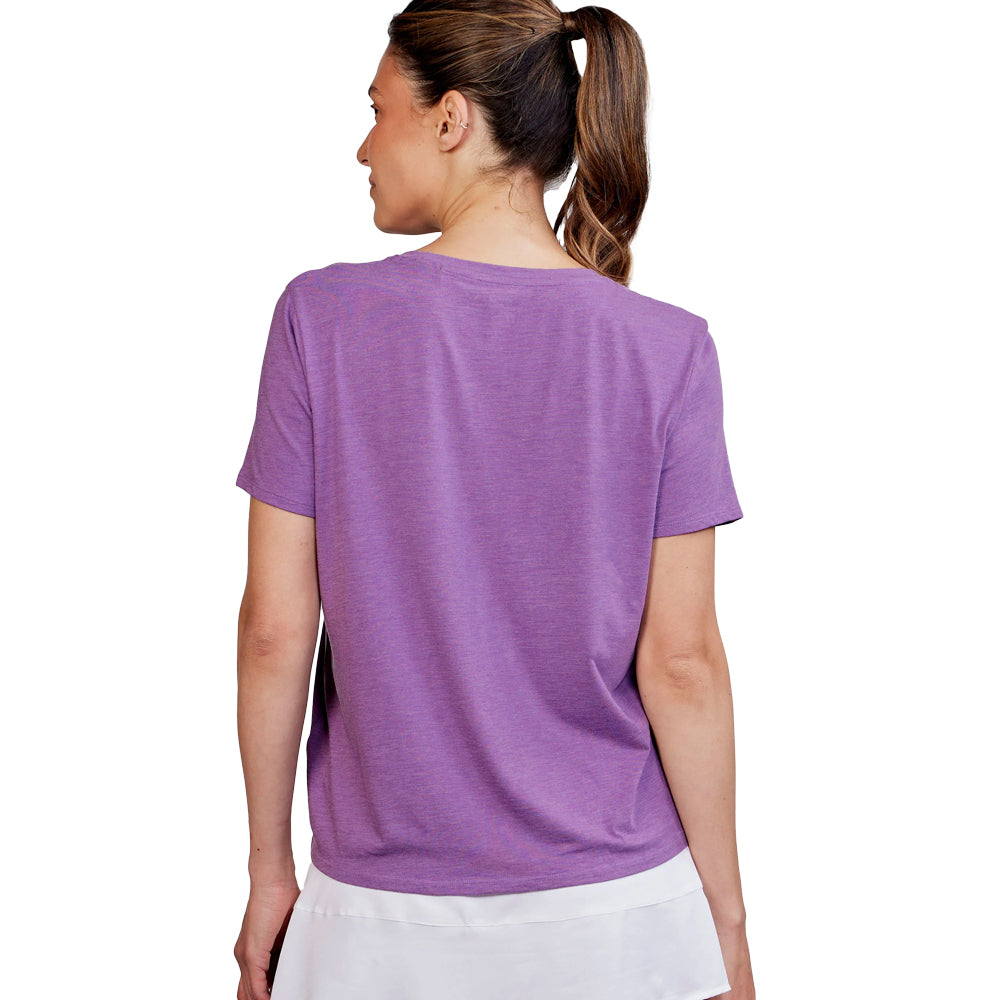 Clemson tasc Women's All Day Tee - PURPLE