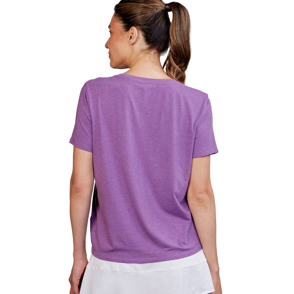 Clemson tasc Women's All Day Tee - PURPLE