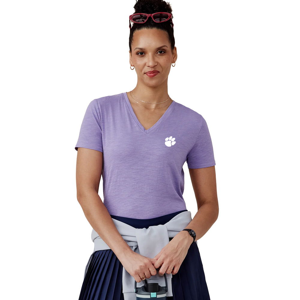 Clemson tasc Women's All Day V-Neck Tee