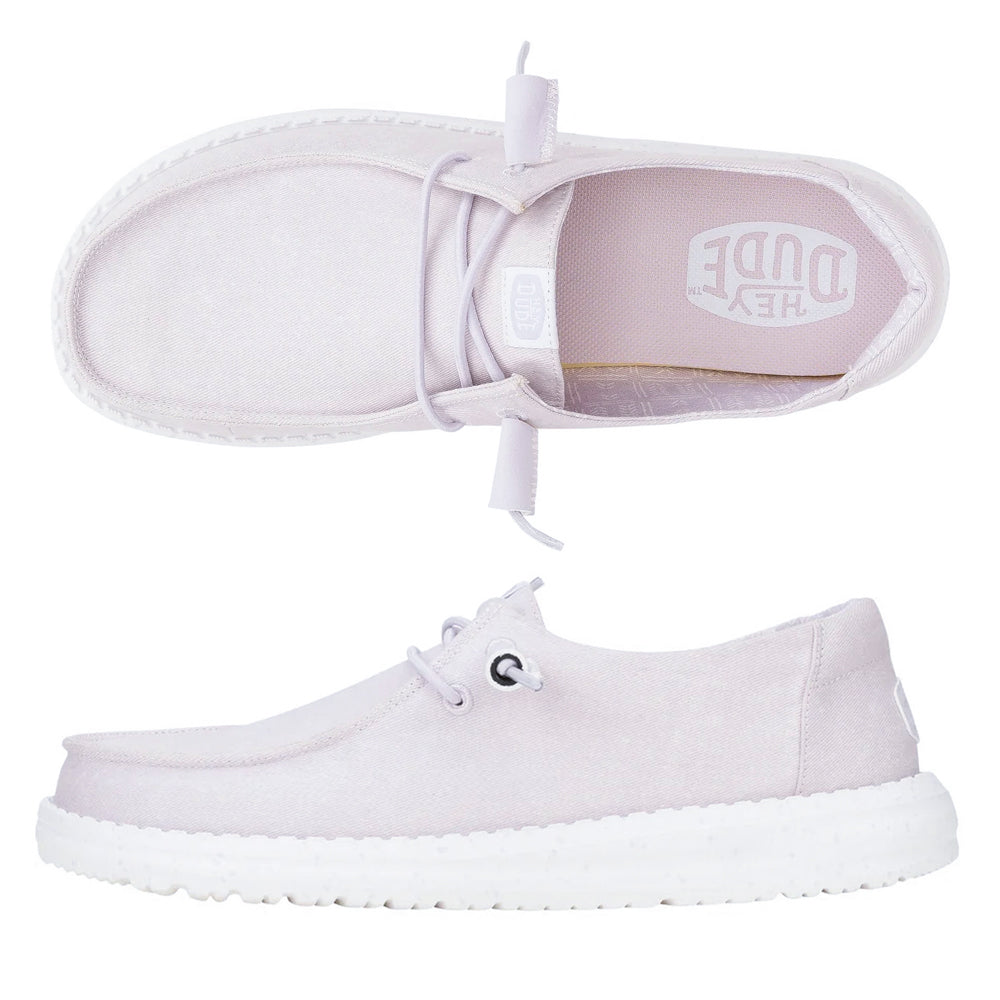 Hey Dude Wendy Stretch Canvas - LT PURPLE