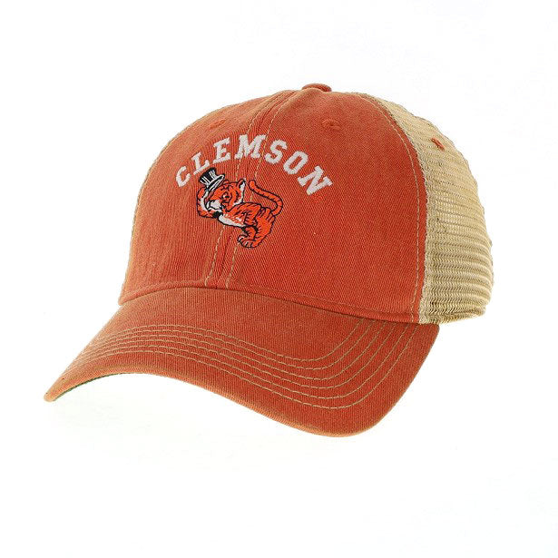 Legacy Clemson Man Trucker Hat - ORANGE