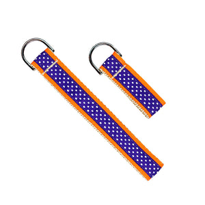 Polka Dot Key Loop - PURPLE