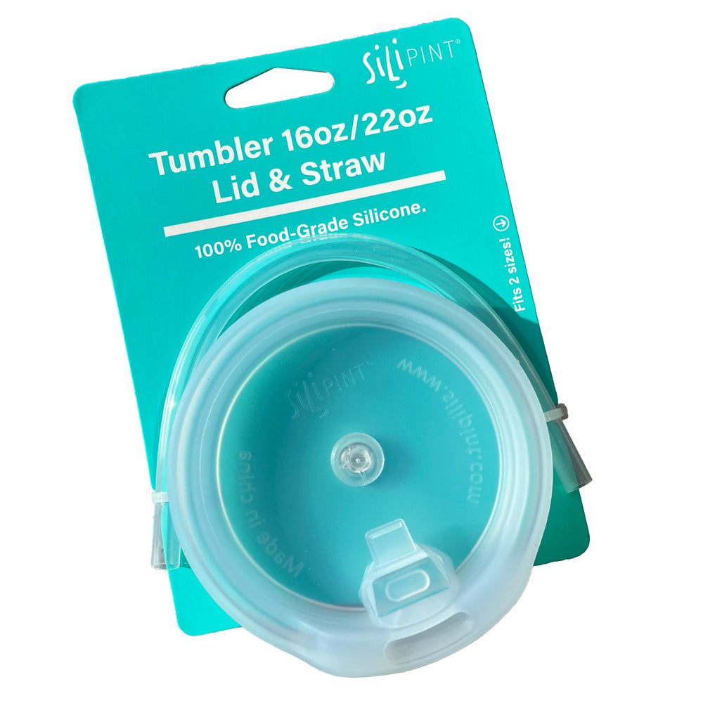 SILIpint Lid And Straw Set