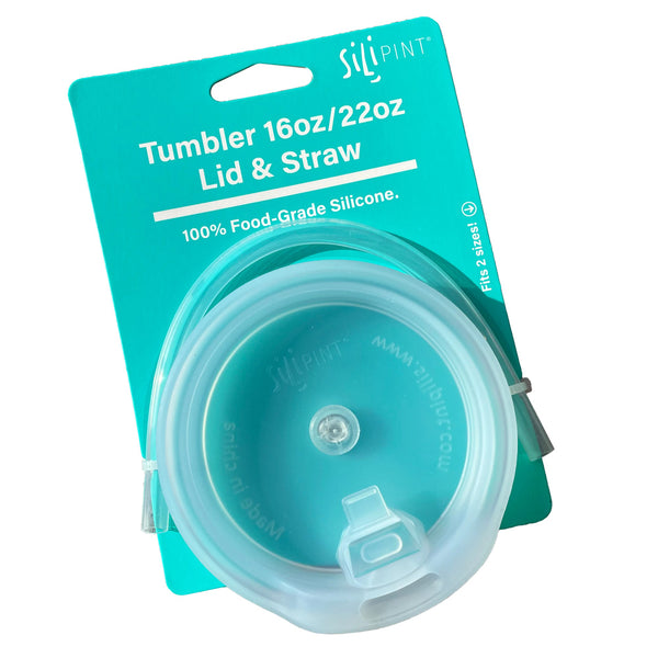 SILIpint Lid And Straw Set