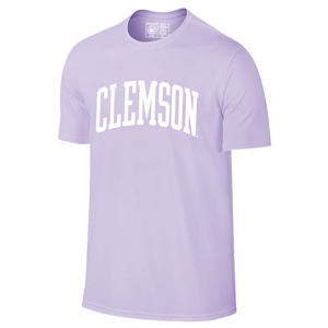 Tiger Sports Shop Arch Pigment Dye Tee - LT PURPLE