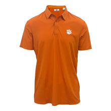 Tiger Sports Shop Block Texture Polo - ORANGE
