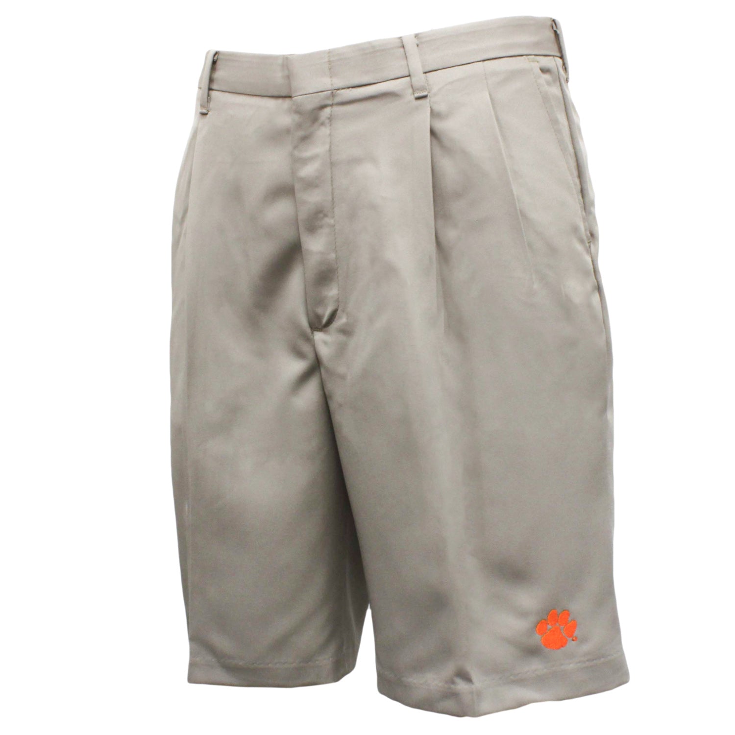 Tiger Sports Shop Flat Front Microfiber Short