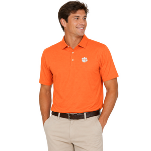 Tiger Sports Shop Honeycomb Performance Polo - ORANGE
