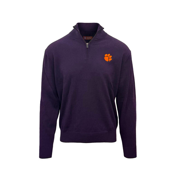 Tiger Sports Shop Men’s Quarter-Zip Golf Sweater
