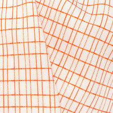Tiger Sports Shop Stretch Grid Button Down Shirt - ORANGE