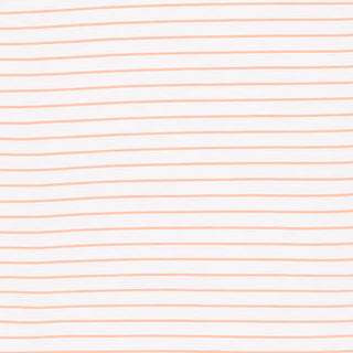 Tiger Sports Shop Thin Stripe Polo - WHITE