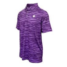 Tiger Sports Shop Tiger Stripe Polo - PURPLE