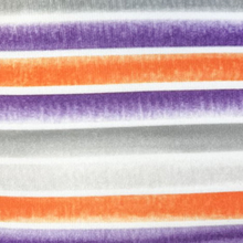 Tiger Sports Shop Watercolor Stripe Polo - ORG/PUR