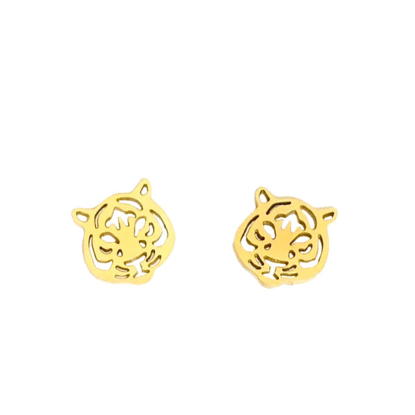 Tiger Stud Earrings