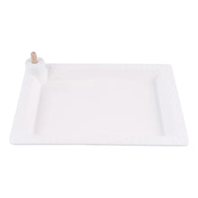 White Rectangle Platter