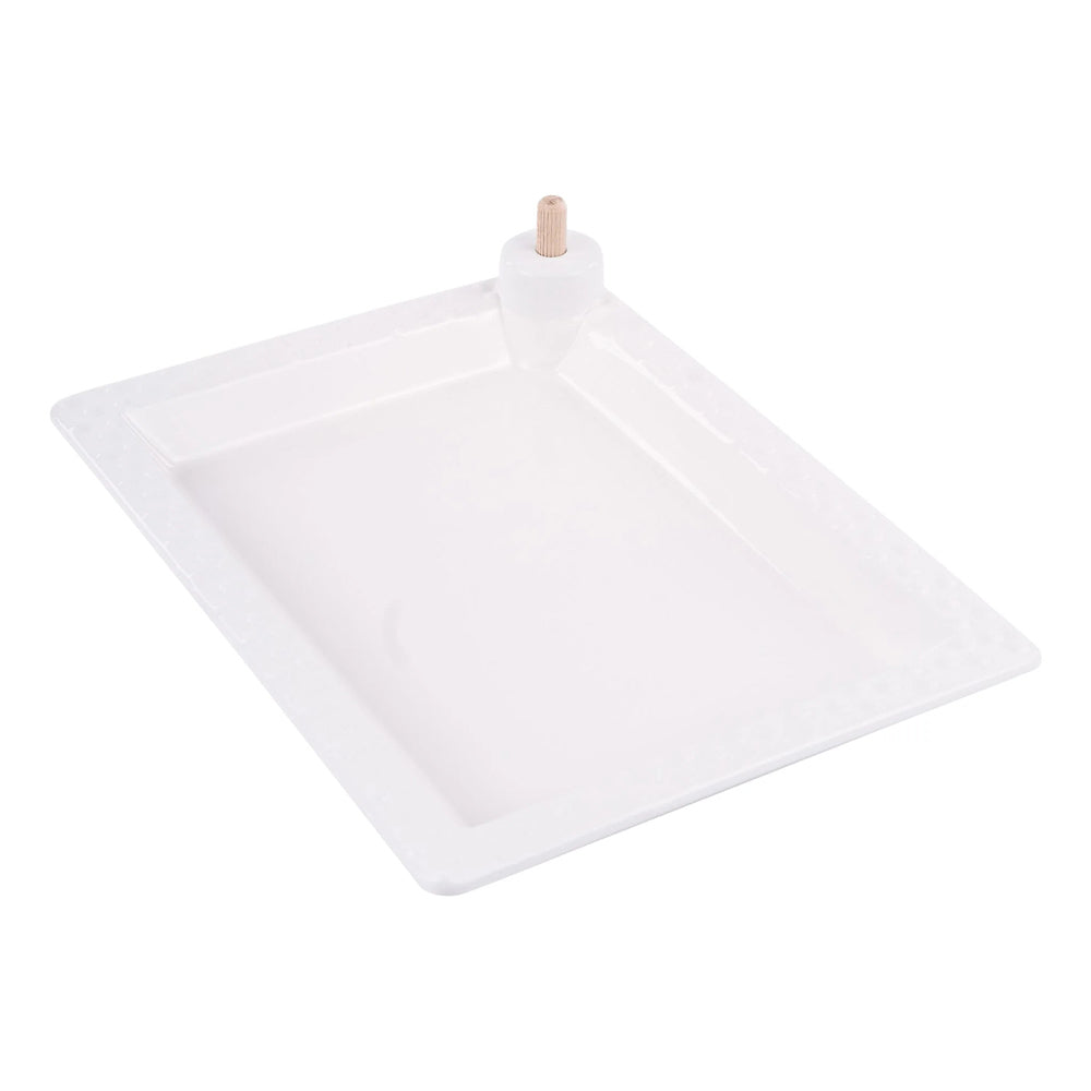 White Rectangle Platter