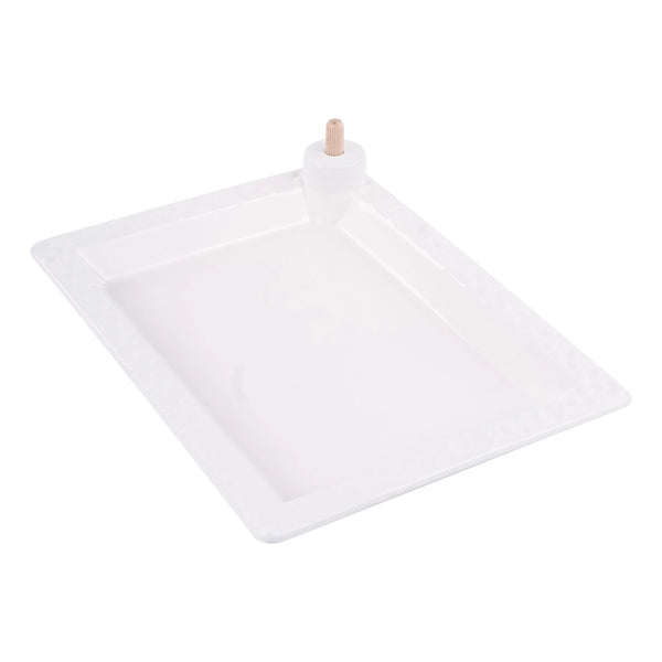 White Rectangle Platter