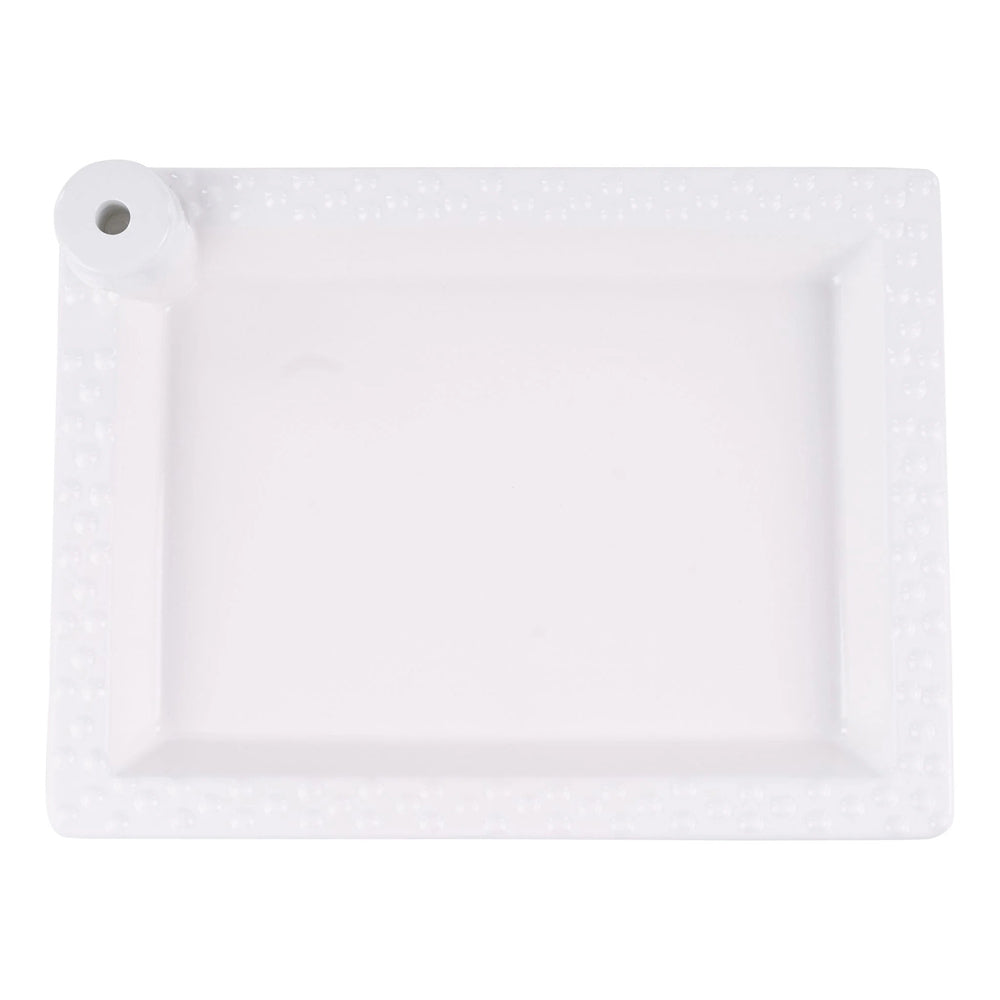 White Rectangle Platter