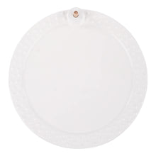 White Round Platter