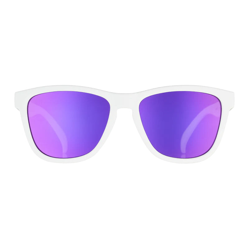 goodr Side Scroll Eye Roll Sunglasses - WHITE