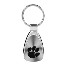 Clemson Tear Drop Keychain