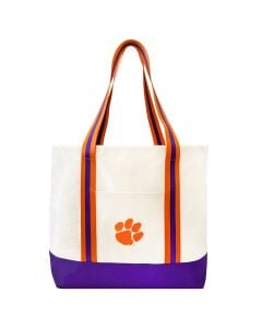 Clemson Canvas Tote