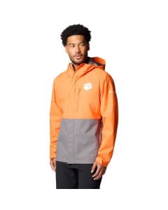 Clemson rain jacket with hood store
