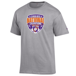 Clemson 2023 Men s Soccer National Champion Logo Tee