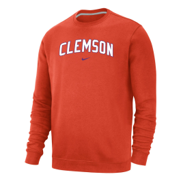 Nike clemson top crewneck sweatshirt