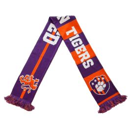Clemson Traditional Soccer Scarf