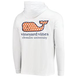 Vineyard Vines Pittsburgh Steelers Women's White Helmet Long Sleeve T-Shirt