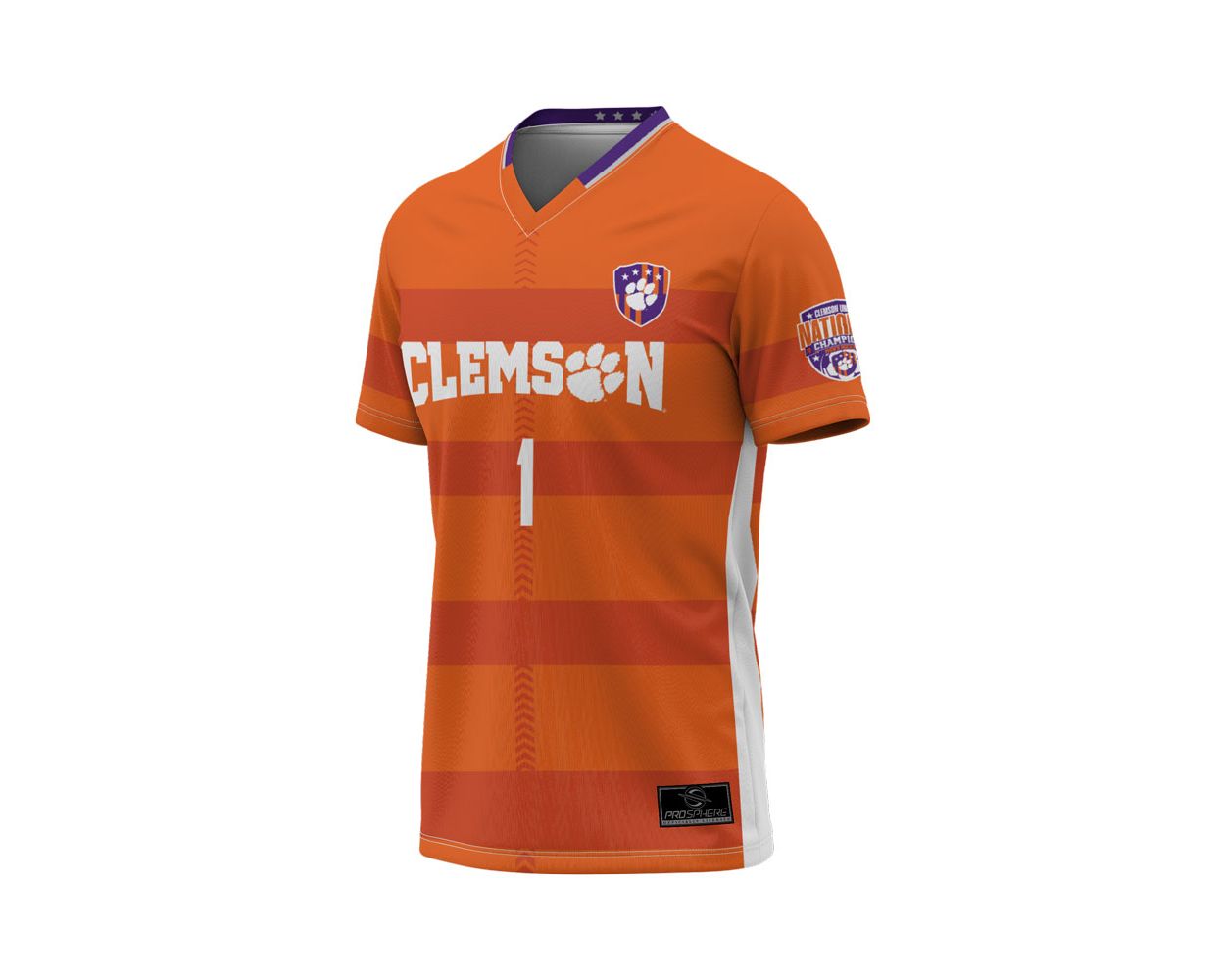 Clemson Tigers football NCAA champions jersey