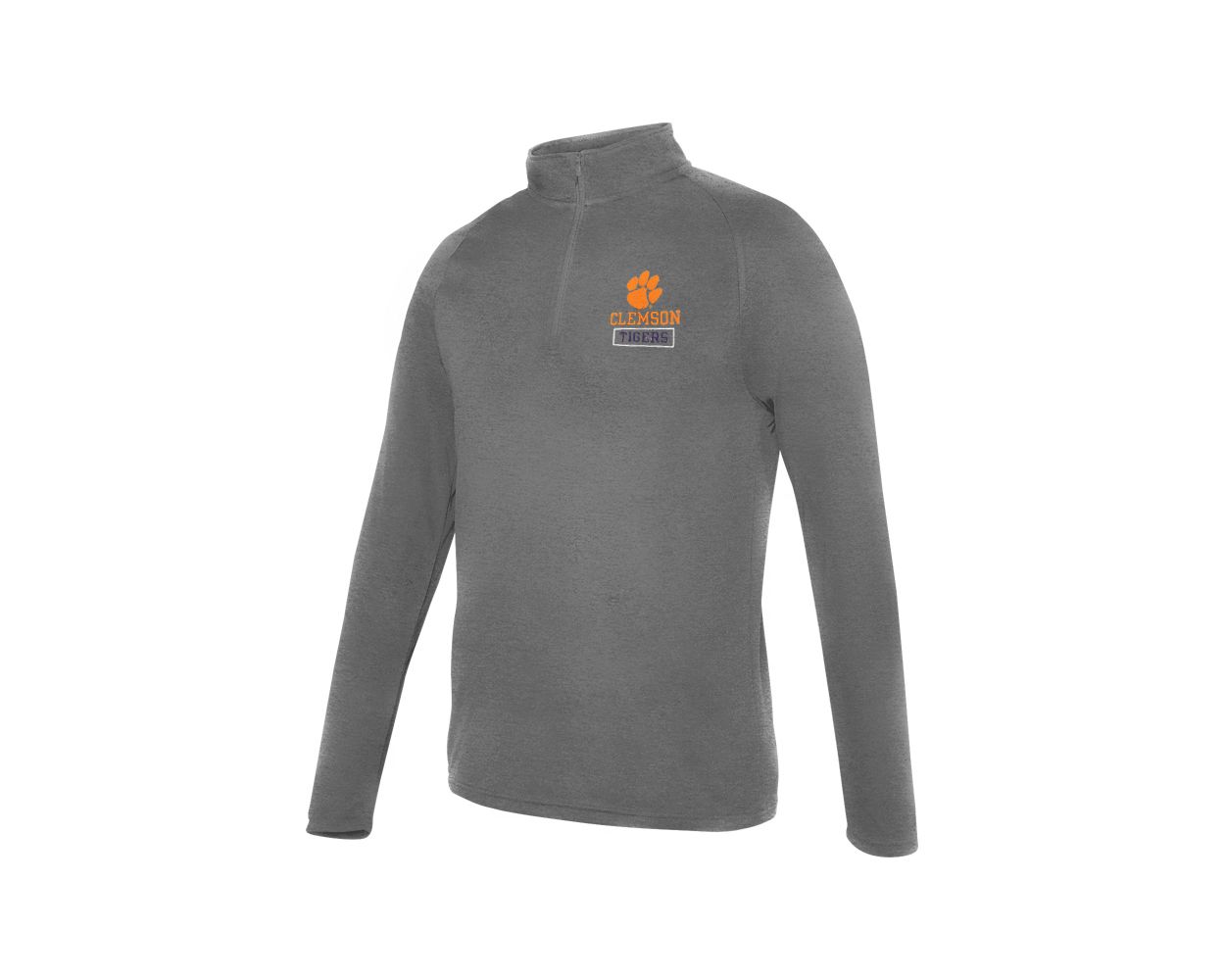 Clemson quarter zip online pullover