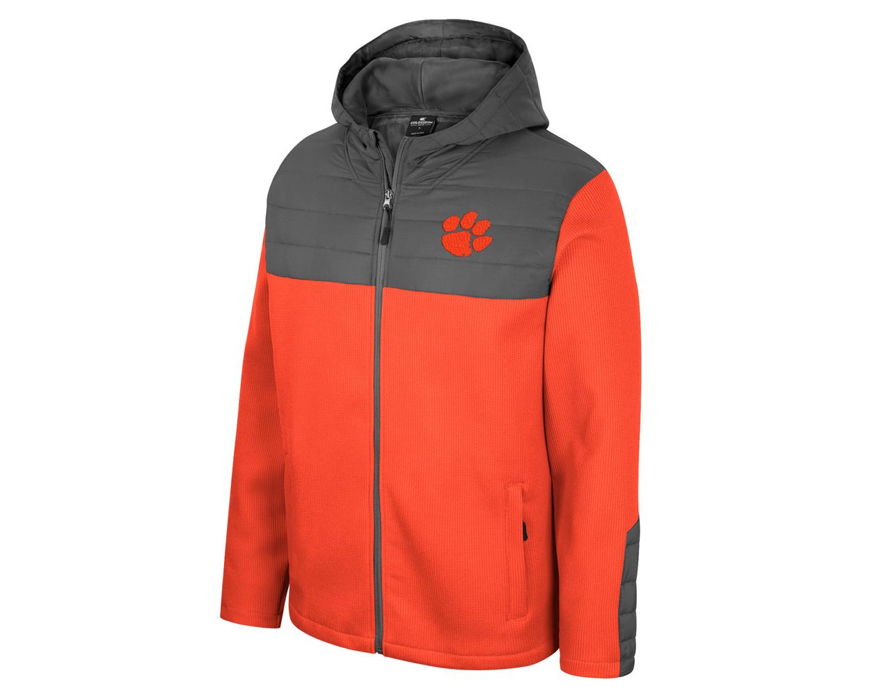 Clemson Colosseum Storm Full Zip Hooded Jacket