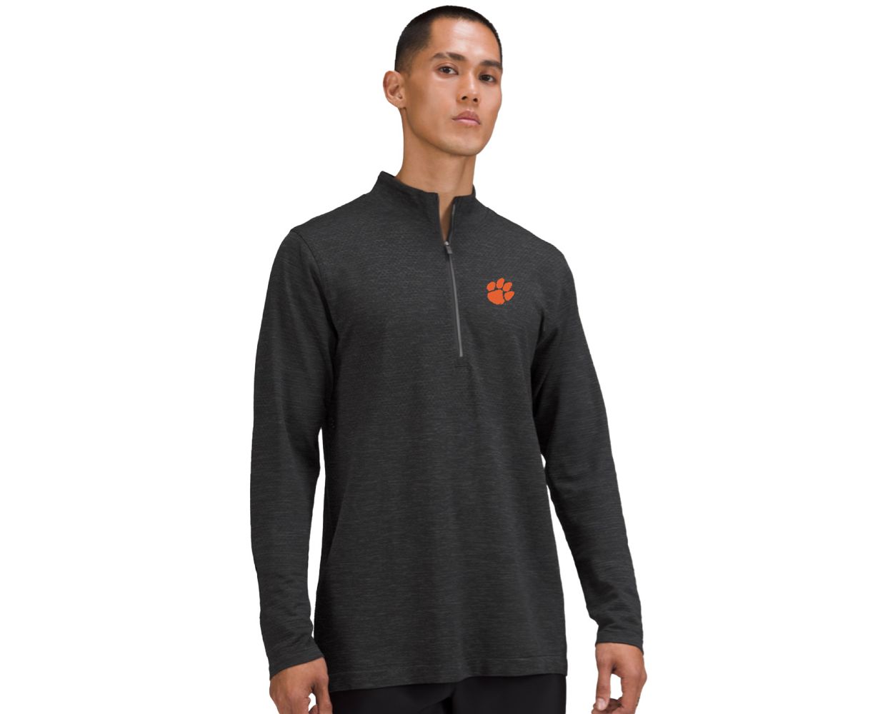 Clemson lululemon Metal Vent Tech Midweight Half Zip