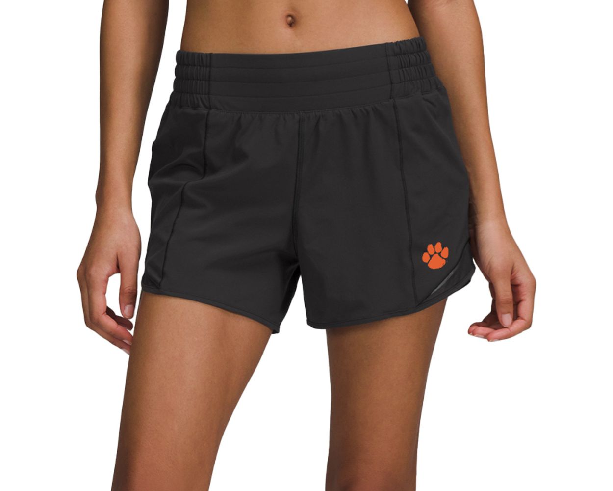 Clemson lululemon Women's 4 Hotty Hot Lined Short