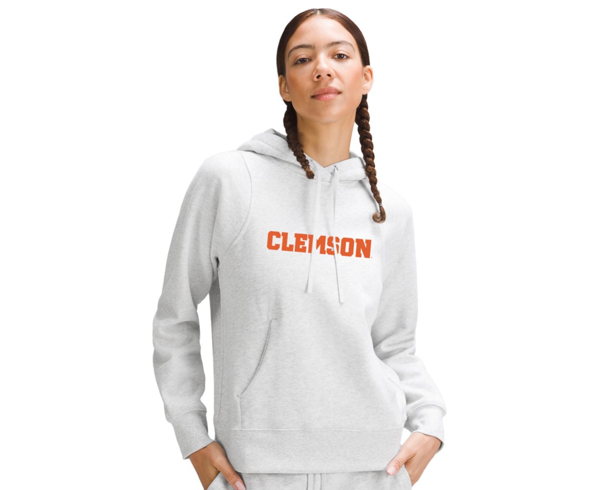 Clemson lululemon Women's Relaxed-Fit Fleece Hoodie
