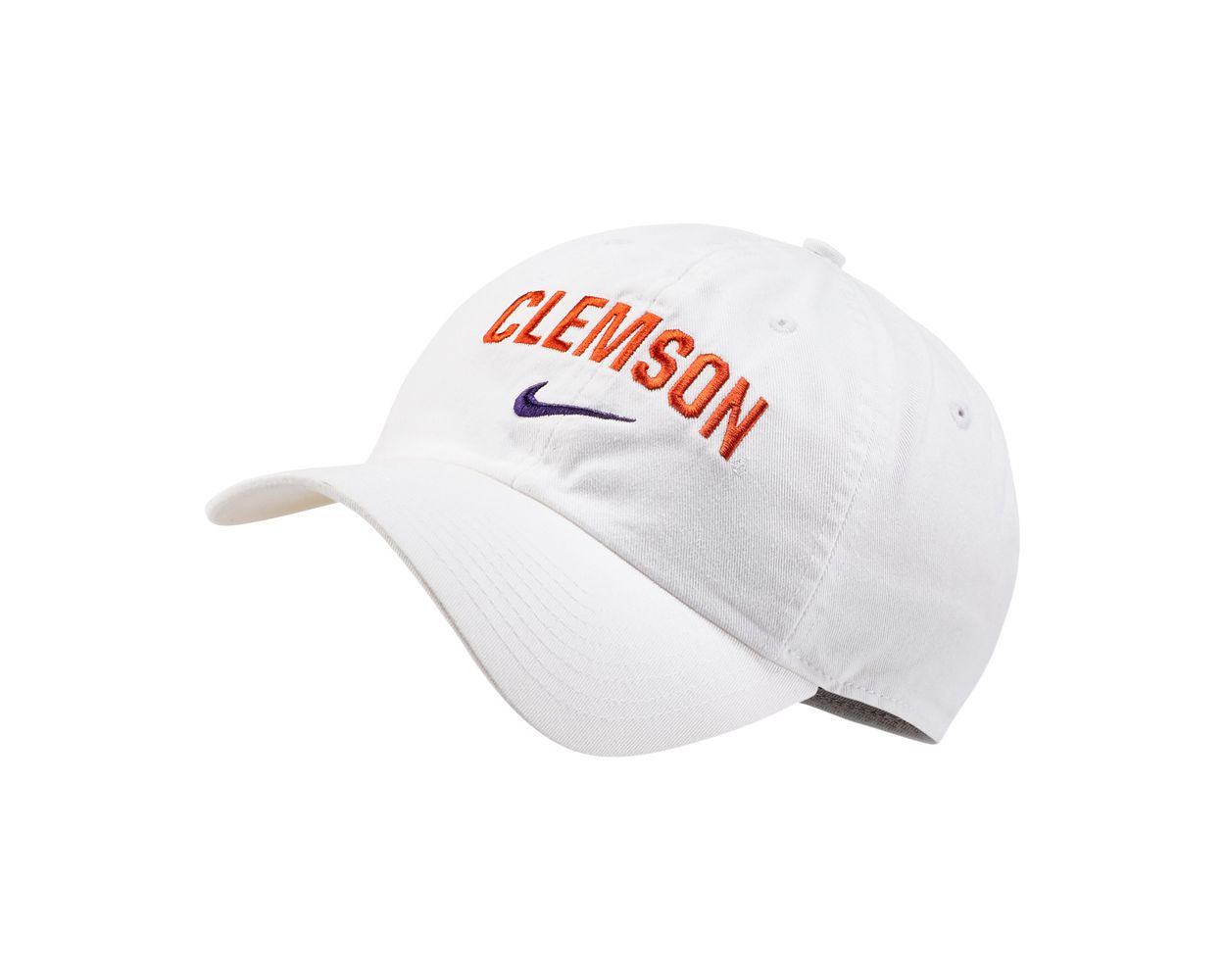 Clemson Nike Heritage86 Clemson Over Swoosh Cap