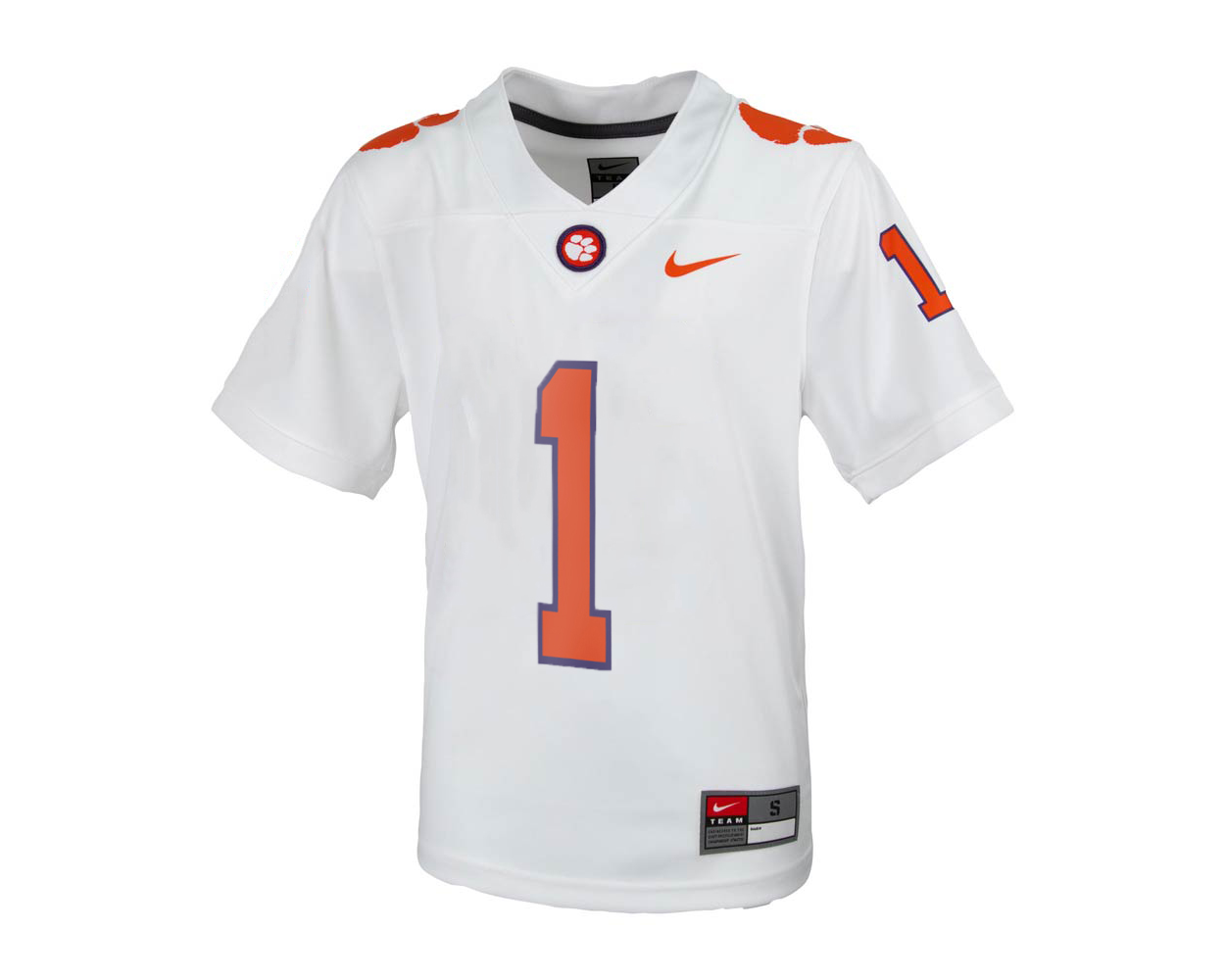 Nike clemson youth jersey discount