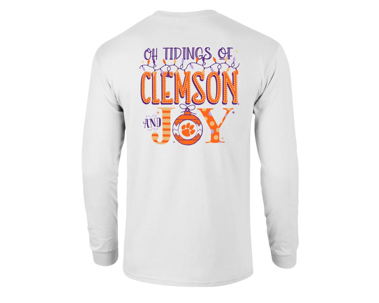 Clemson long sleeve hotsell