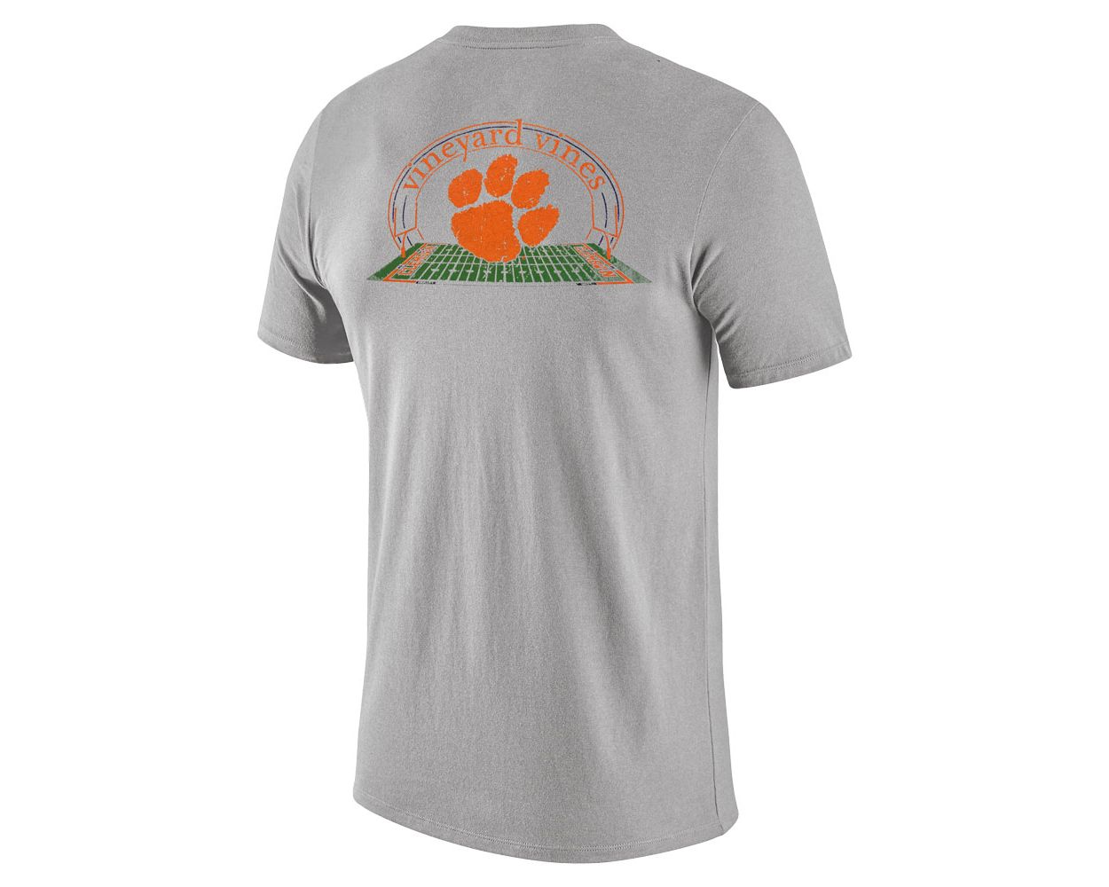 Clemson Vineyard Vines Football Field Tee