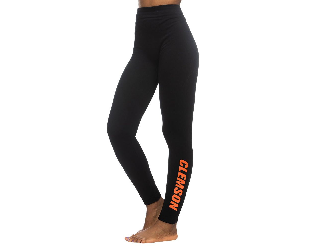 Clemson tiger top paw leggings