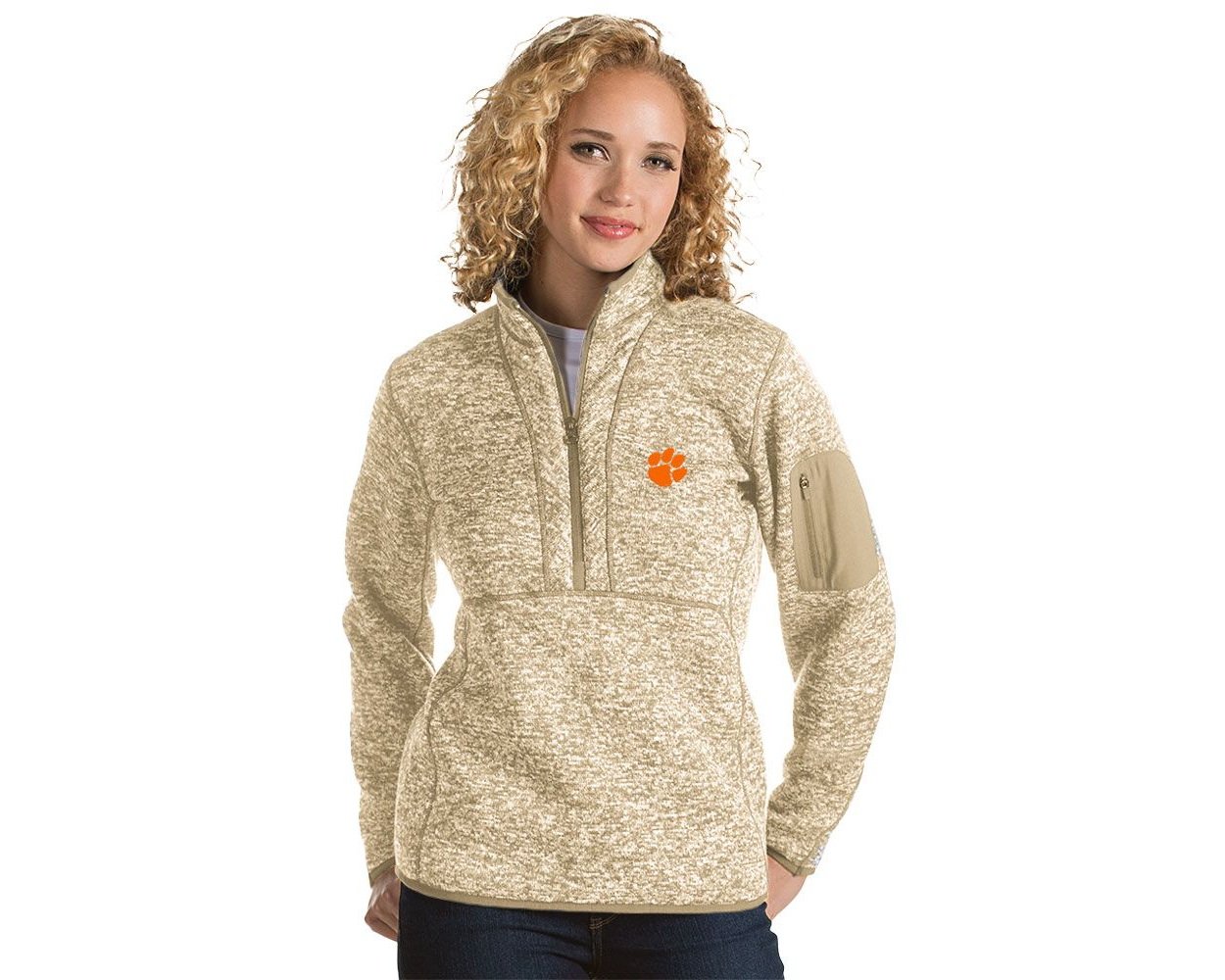 Clemson shop sherpa pullover