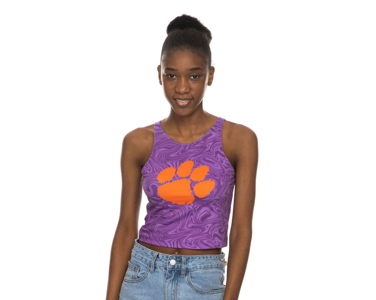 Clemson sleeveless hoodie sales