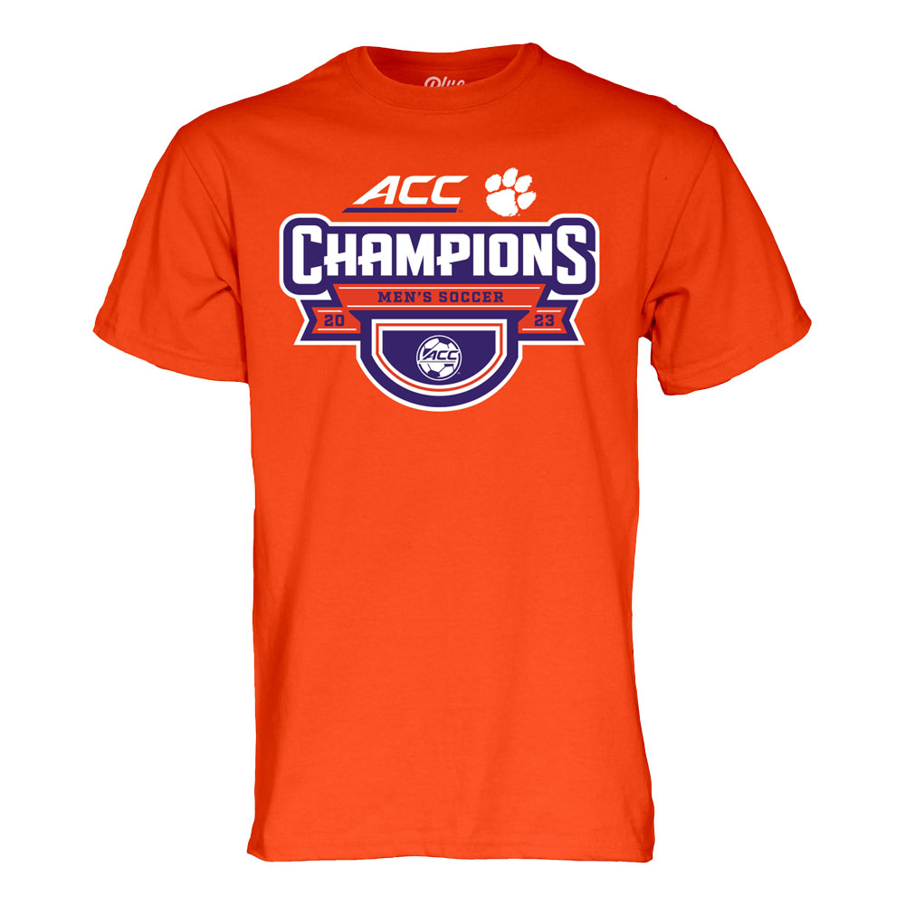 Clemson 2023 Soccer ACC Champions Tee
